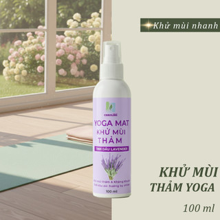 Nước vệ sinh thảm tập Yoga Mat Caroline khử mùi, kháng khuẩn, an toàn cho da