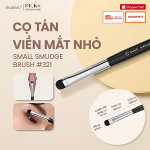 Cọ trang điểm mắt, tán viền mắt khóe mắt STUDIO17 SMALL SMUDGE BRUSH 321