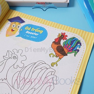 Sách Bộ 30 Cuốn Phát Triển IQ Kỹ Năng Luyện Viết Tập Tô Chữ Mâu Giáo + Tô Màu + Làm Toán Cho Bé Từ 3-6 Tuổi
