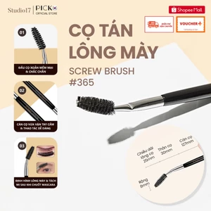 Cọ tán chân mày, cọ chải lông mày STUDIO17 SCREW BRUSH 365