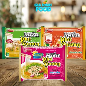 Miến Phú Hương vị Thịt bằm/ Lẩu thái/ Sườn heo - Gói 60g
