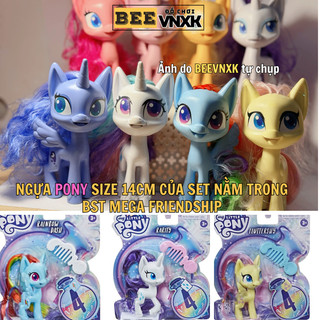 (SIÊU HIẾM) Set Ngựa Pony size lớn 14cm, Búp bê Pony 7cm, Ngựa Pony mini 6cm nhiều mẫu - Đồ chơi BEE VNXK