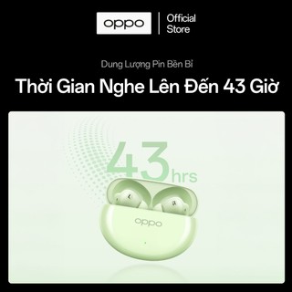 Tai nghe Bluetooth Không dây OPPO Enco Air 4 | Chống ồn | Âm bass sắc nét - Hàng chính hãng