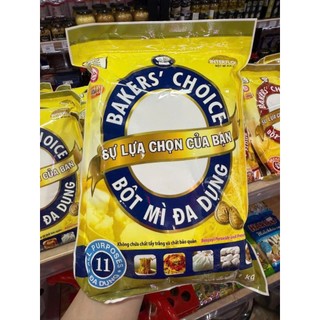 Bột Mỳ Bakers’ Choice Số 8 – Số 11 – Số 13 (Gói 1kg) | Bột Mì Làm Bánh Chuyên Dụng