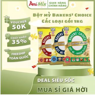 Bột Mỳ Bakers’ Choice Số 8 – Số 11 – Số 13 (Gói 1kg) | Bột Mì Làm Bánh Chuyên Dụng