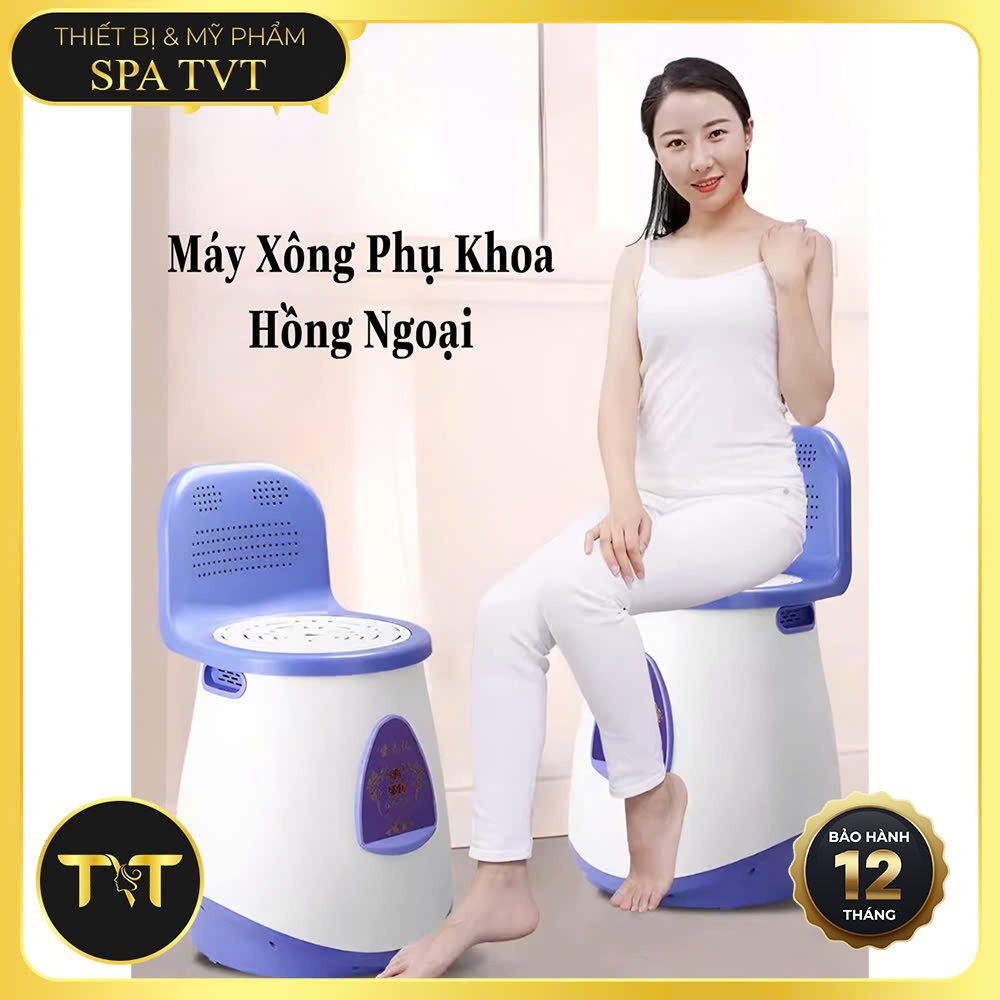 MÁY XÔNG PHỤ KHOA TÍM TVT, MÁY XÔNG KHÔ NGẢI CỨU HỒNG NGOẠI, DƯỠNG SINH, THƯ GIÃN, CHĂM SÓC PHỤ NỮ