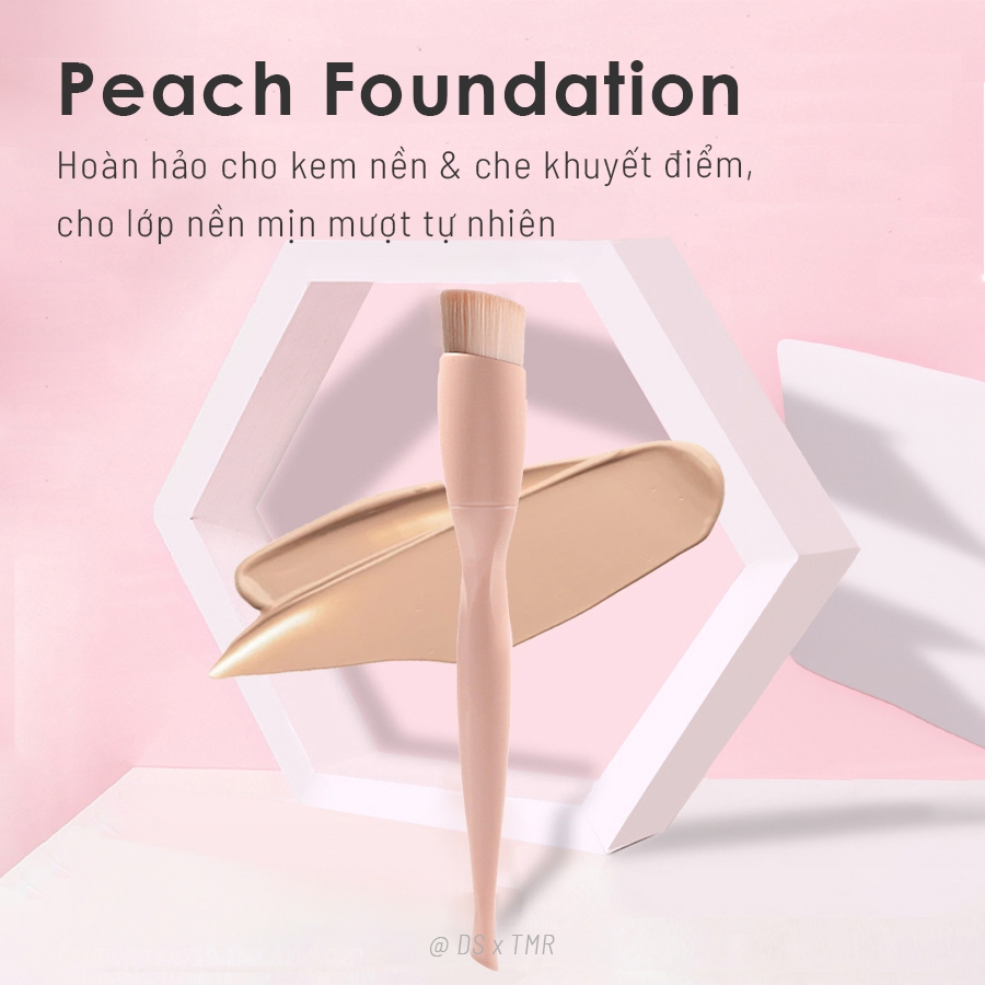Cọ TMR chính hãng Peach Brush Cọ Trang Điểm Má, Cọ Phủ, Cọ Nền, Makeup cơ bản với nhiều phong cách cùng