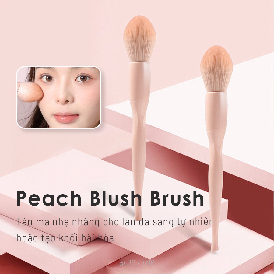 Cọ TMR chính hãng Peach Brush Cọ Trang Điểm Má, Cọ Phủ, Cọ Nền, Makeup cơ bản với nhiều phong cách cùng