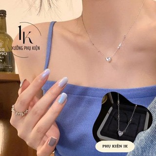 [🔥XƯỞNG SALE SẬP SÀN🔥] Dây Chuyền Nữ Hợp Kim Trái Tim Đá Sợi Mảnh Tinh Tế Sang Trọng N221