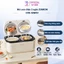 Nồi cơm điện 2 ngăn ZEMKON dung tích 5L, lòng nồi tráng men sứ trắng CAO CẤP, Nồi cơm tách đường, điều chỉnh cảm ứng