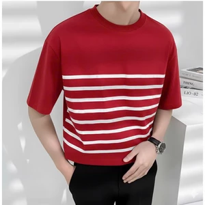 Áo thun Stee Sọc ngang PR Line Localbrand ICVCVNI Unisex Cotton