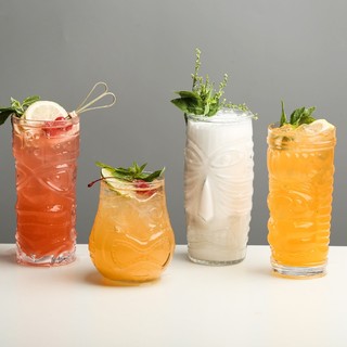 Ly thủy tinh Tikimuc độc đáo 410ml–480ml, ly cocktail bar, decor quán cà phê, pub sang trọng