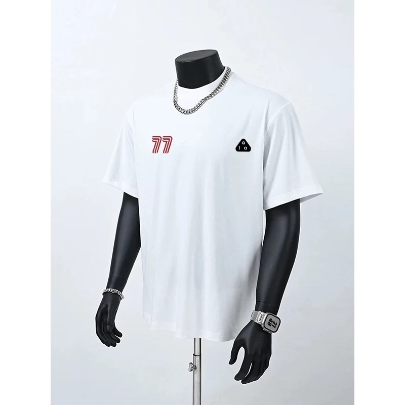 Áo thun Stee Cổ tròn 77 Localbrand ICVCVNI Unisex Cotton