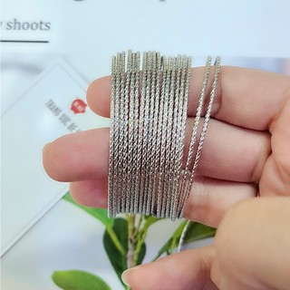 COMBO 3 bộ TẶNG 1 bộ - 28 chiếc ximen inox Không Khóa không gỉ - Mã KC3 Trang sức Bé Heo