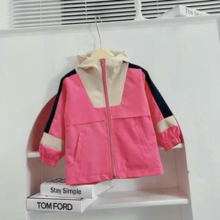 K14-[XẢ KHO][tomnaukid] Áo khoác dù bé gái cực xinh - Size 10-35Kg
