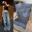 - JN213/JN214 Quần Jean Ống RỘNG 33cm