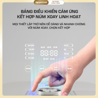 [INOX 304] Nồi Cơm Điện Đa Năng Karlin ART3000 – Lòng Vân Kim, Tách Đường, 11 Chế Độ Nấu NGUYENCOOK