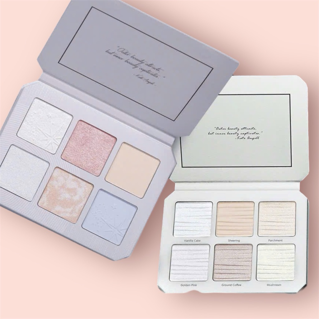 [Mua 1 tặng 1] Bảng highlight đa sắc MC. 6 màu giúp lớp make up rạng rỡ.