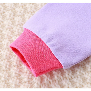 Bộ đồ dài tay cho bé gái phom ôm phù hợp mùa thu đông bộ ngủ dài tay bé gái chất liệu cotton D1217