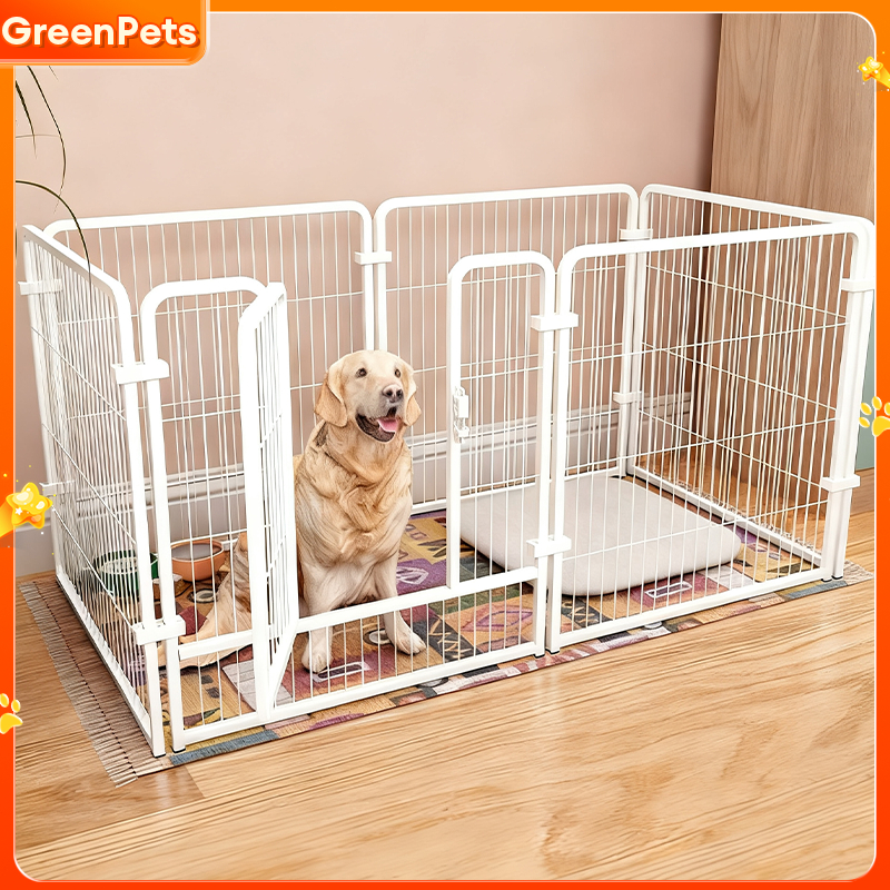 🐶🐱Bộ Quây Chó 6/7/9 Tấm Chống Gỉ dễ dàng Lắp đặt Hàng Rào Chó Chuồng Quây Chó Lớn Dành Mọi Giống Chó