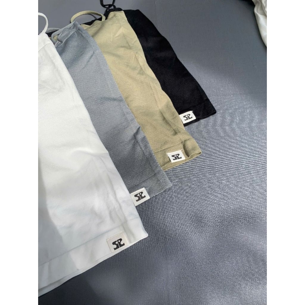 (BomoHouse) Combo 2 áo bra tank mút liền 2 lớp Dorosiwa* xuất hàn dư xịn (<60 kg)