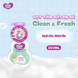Bọt tắm gội em bé Clean & Fresh - Sạch sâu, thơm hương dài lâu 200ml