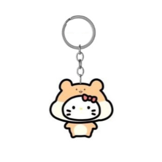móc khoá hellot kitty lồng động vật