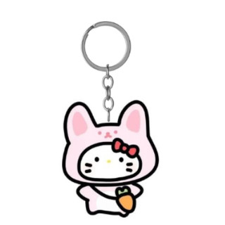 móc khoá hellot kitty lồng động vật