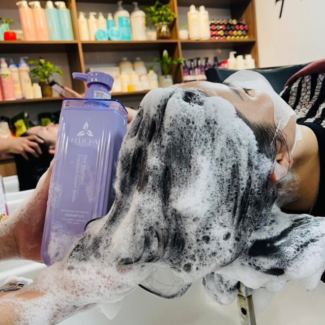 [ Chính Hãng ] Dầu gội  Felicha 750ml dưỡng tóc phục hồi và chăm sóc tóc