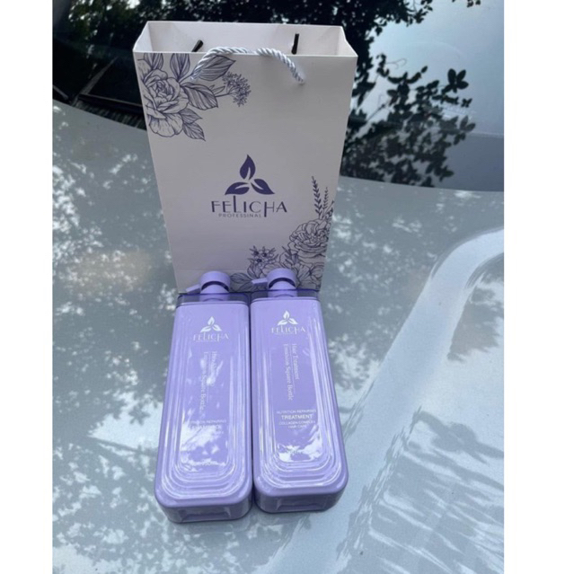 [ Chính Hãng ] Dầu gội  Felicha 750ml dưỡng tóc phục hồi và chăm sóc tóc