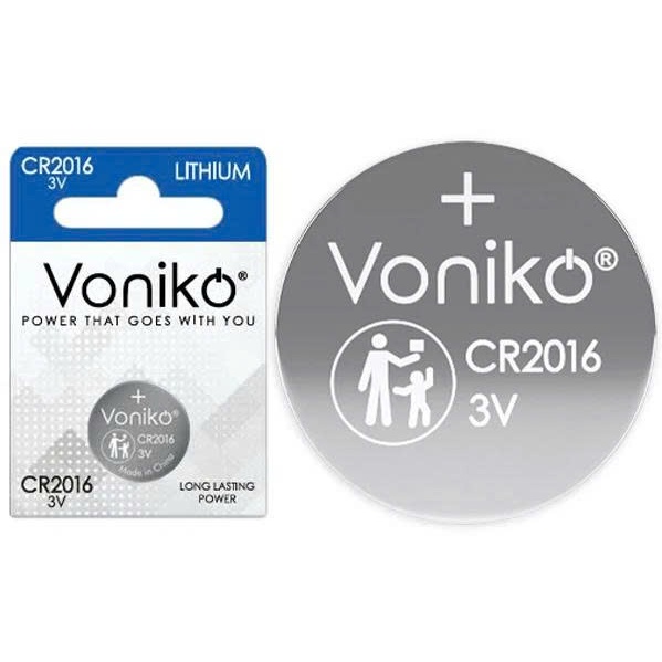 Vỉ 5 Viên Pin Voniko Usa Lithium Cr2016 3V