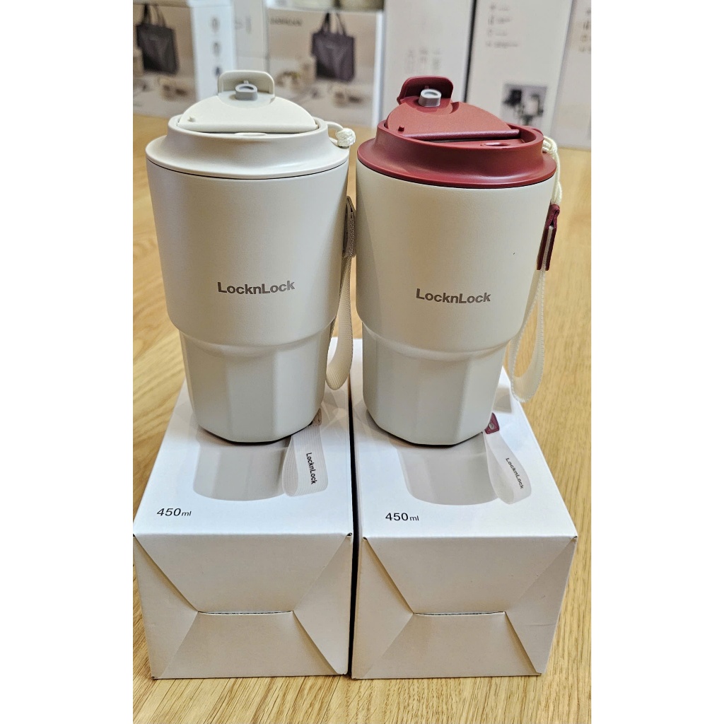 Binh Giữ Nhiệt LocknLock Vacuum Coffee 450ml LHC4340 - Ly Cà Phê Giữ ...