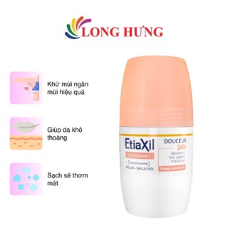 Lăn khử mùi EtiaXil Déodorant Douceur 24h (50ml)