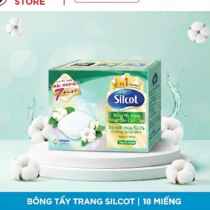 [QUÀ TẶNG 18 miếng] Bông trang điểm cao cấp Silcot Premium | Shopee ...