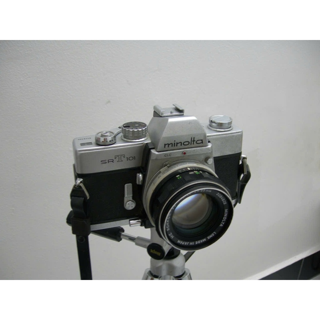 [Máy ảnh film] Minolta STR101 kèm lens MC Rokok PF 1.7 | Shopee Việt Nam