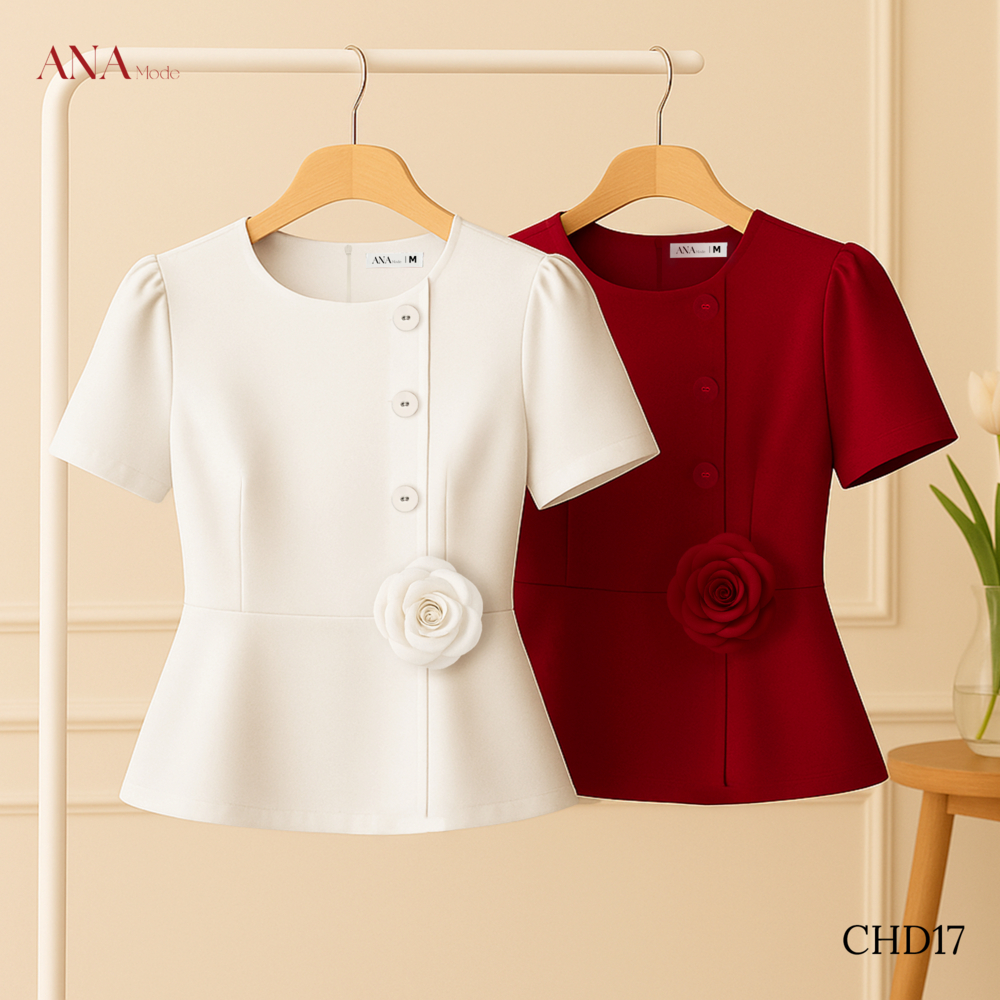 Set Quà Tặng Mẹ Ý Nghĩa Thương Hiệu ANA Mode (Áo CHD17 kèm hộp quà)