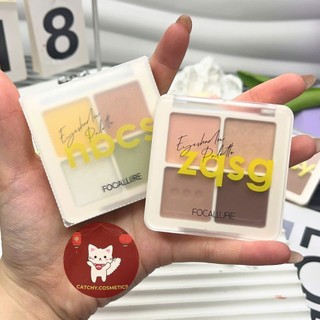 [FOCALLURE] Bảng Mắt 4 Ô FOCALLURE, 4 Colors Eyeshadow Palette, 5g (FA177)