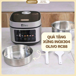 [QUÀ TẶNG KHÔNG BÁN] Xửng Inox 304 Cao Cấp Chính Hãng Olivo - Snapbee - Karlin NGUYENCOOK