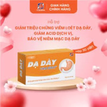 Viên Dạ Dày Tâm Bình – Hỗ trợ giảm đầy hơi, ợ chua, trào ngược, viêm loét dạ dày