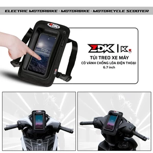 Túi Mini Treo Đầu Xe Máy ZDK K5 Chạy Grab cảm ứng điện thoại - Tiện Dụng- Vừa Túi Tiền