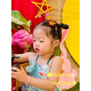 Kẹp tóc hình ông sao trung thu truyền thống cho bé