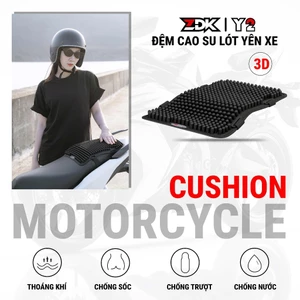 Đệm lót bọc yên xe máy ZDK Trước Y1 và Sau Y2 silicon mềm mại êm ái chống ê mông đi xe máy thường xuyên hàng ngày