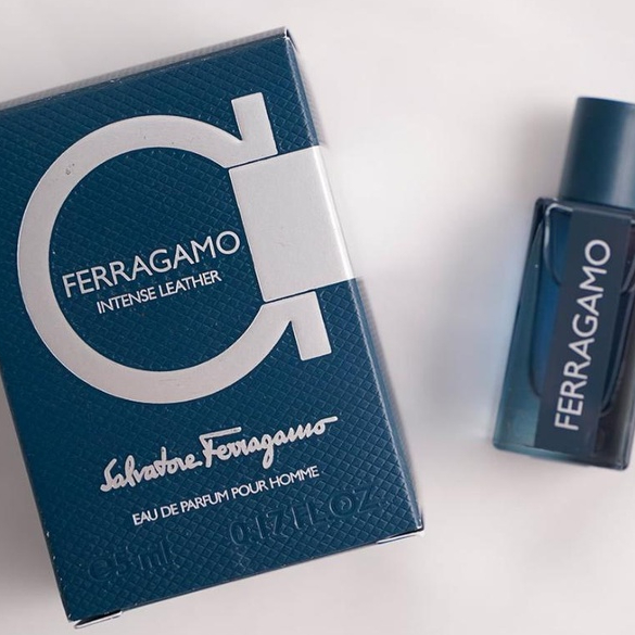 Nước hoa mini Salvatore ferragamo intense leather EDP 5ml