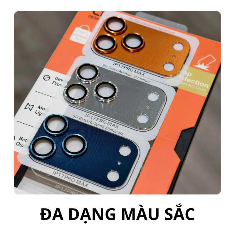 Ốp Khung Viền Hợp Kim Nhôm Likgus Bumper Chống Sốc – Bảo Vệ Cụm Camera Cho iPhone 17 Pro Max