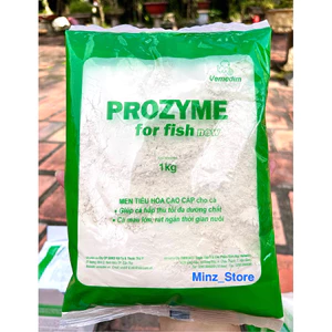 Men tiêu hoá Prozyme for fish new Gói trại (1KG), bổ sung Vitamin và Enzyme tiêu hóa cho cá, ếch, lương, tôm.