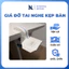 Giá đỡ tai nghe kẹp bàn - Gọn gàng, đẹp, tiện lợi | NL3D