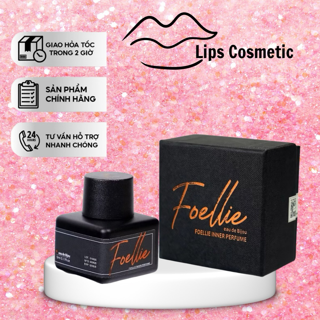 Nước hoa vùng kín FOELLIE  Hàn Quốc 5ml chính hãng