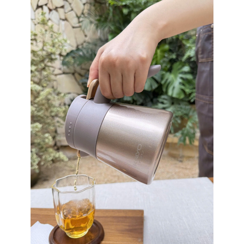 [KAIYO] Bình giữ nhiệt 2 lớp, cốc giữ nhiệt Kaiyo có lõi lọc trà inox, dung tích 500ml