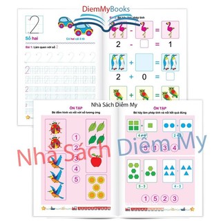 Sách Bộ 15 Quyển Luyện Viết Tập Tô Chữ Cho Bé Mẫu Giáo Mầm Non Chữ Số To Từ 3 4 5 Tuổi Tặng 2 Bút Chì+Gọt+Tẩy