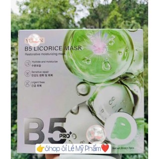 (Hộp 5 nạ) Mặt Nạ Thạch B5 Pro+ Cao Cấp Cấp Ẩm Phục Hồi Tái Tạo Dưỡng Sáng Mềm Mịn Trẻ Hóa Da Ngăn Ngừa Lão Hóa Da Sớm